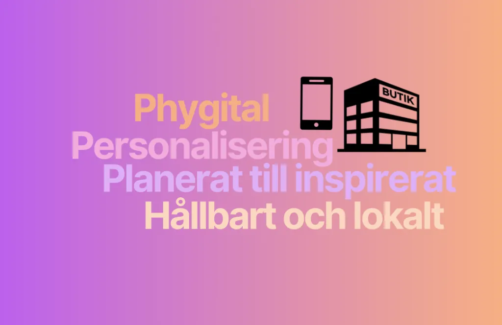 Trender för detaljhandeln 2025